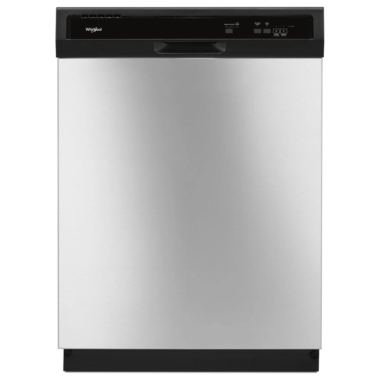 Whirlpool WDF130PAHS HeavyDuty Dishwasher with 1hour Wash Cycle